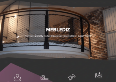 Strona WWW – Realizacja dla MebleDiz